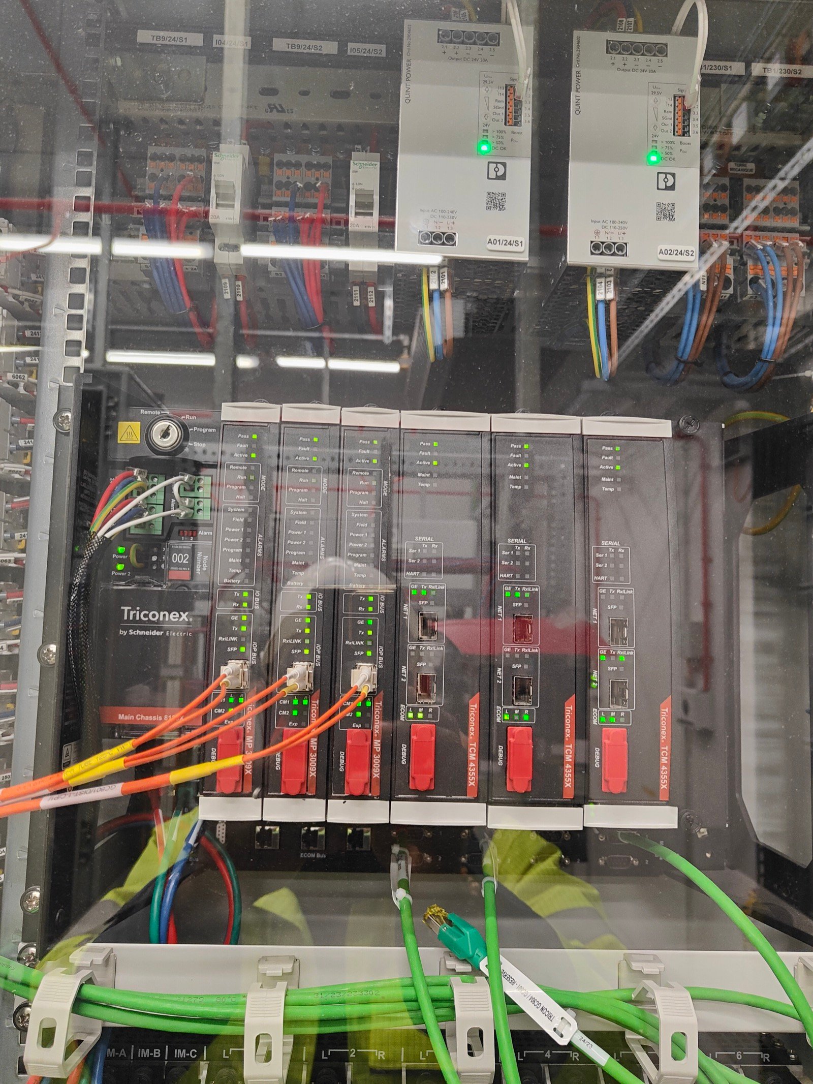 Automate de sécurité Triconex — système instrumenté de sécurité SIS